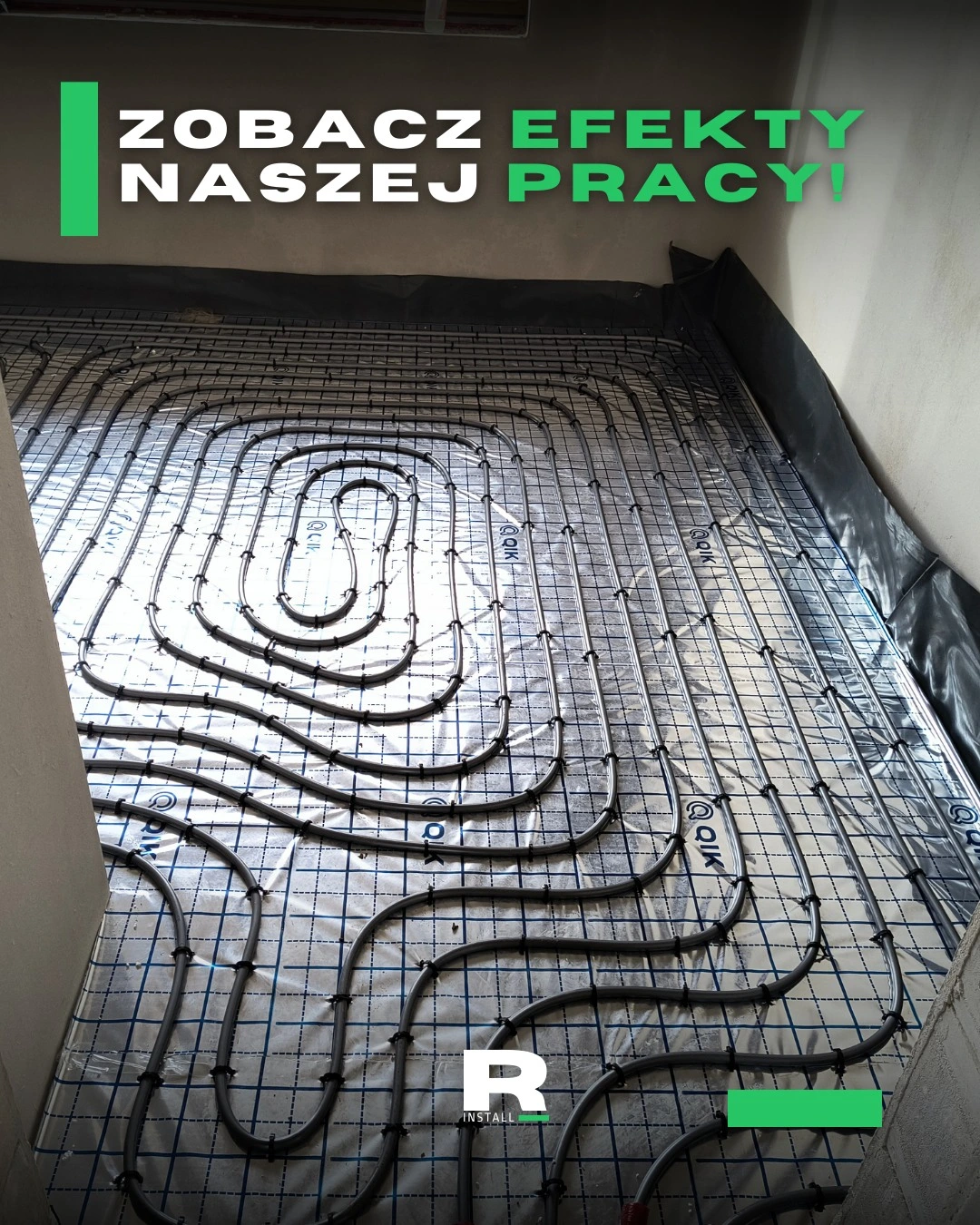 podłogówka i ogrzewanie bez grzejników